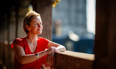 Annick De Ridder in Stadhuis